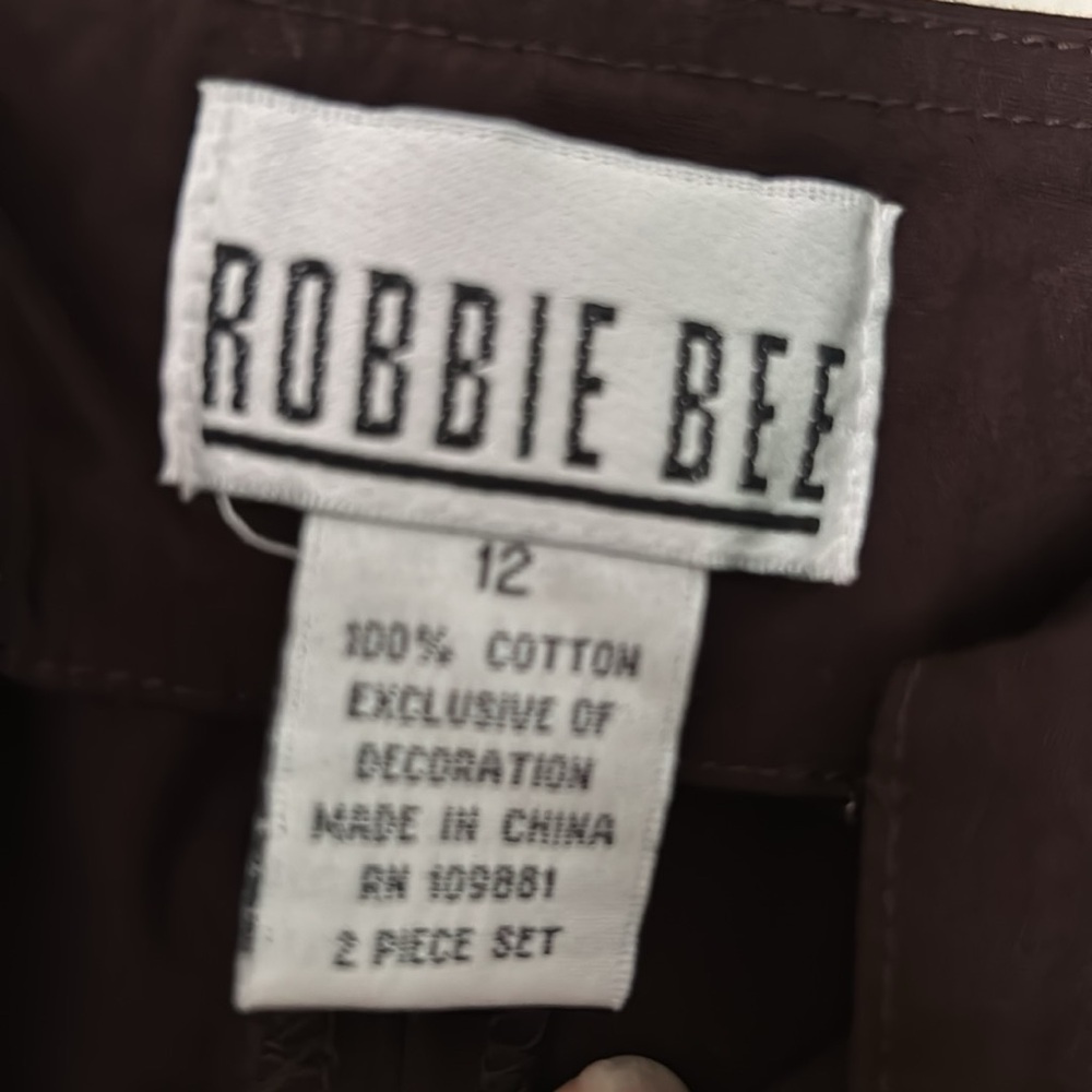 Robbie Bee Size 12 Two Piece Set - Picture 9 of 11